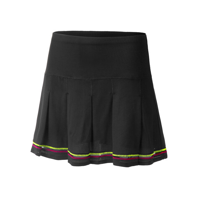 Long Micro Tuck Pleat Skirt Women