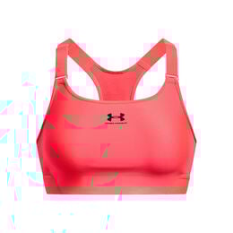 Heatgear High Sport-BH Damen-Koralle