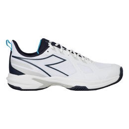 Trofeo 3 Sandplatzschuh Herren-Weiß,Dunkelblau