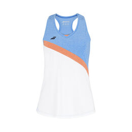 Play Tank-Top Mädchen-Weiß,Hellblau