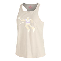 Paris 2025 Chill Tank-Top Damen-Beige