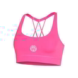 Letty Tech Strappy Sport-BH Damen - pink, weiß