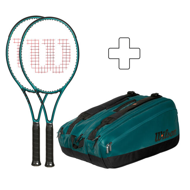 2x Blade 100 V9 plus Schlägertasche