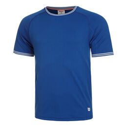 Court Performance Crew T-Shirt Herren - blau, 