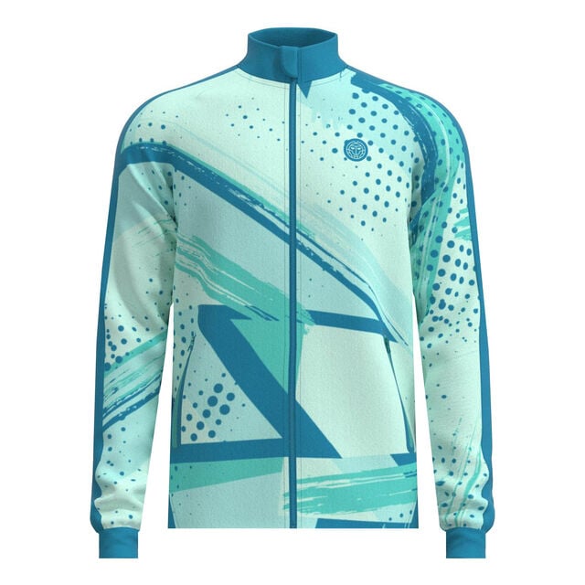 Good Vibes Printed Jacket - petrol/ mint