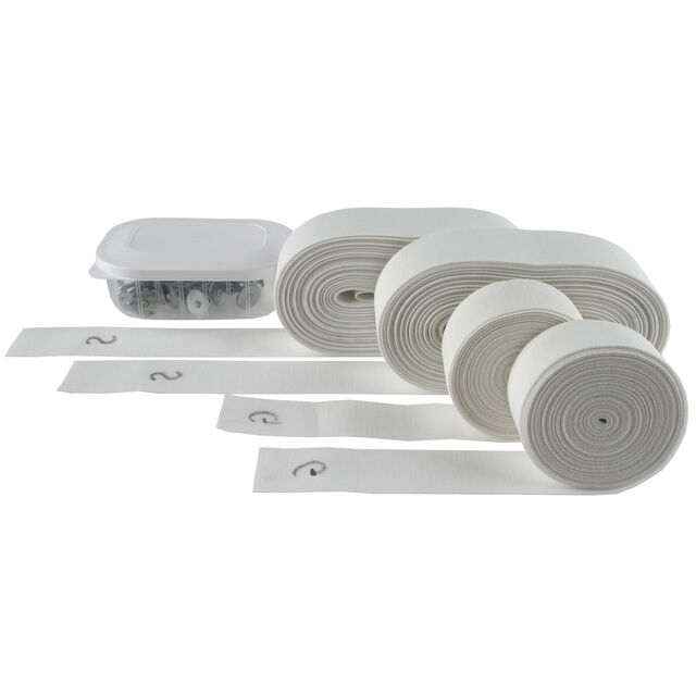 Midcourtlinien - Sandplatz - 2x Grund- und 2x Seitenlinien