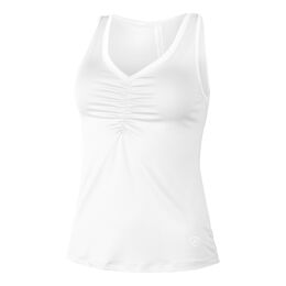 Bubble Tank-Top Damen-Weiß