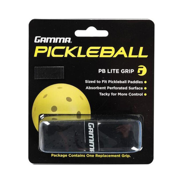 Gamma Pickleball Basisgriffband Pro Lite Schwarz