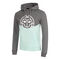 Lunis Lifestyle Hoody - dark grey/ mint