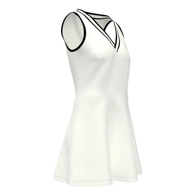 TN DRESS W/ CONTRAST ARMHOLE AND NECK TAPING