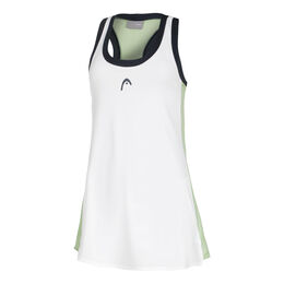 Play Tech Kleid Damen-Weiß,Dunkelblau