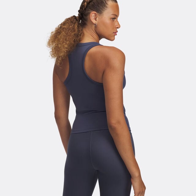 Motion High Neck Tank-Blk