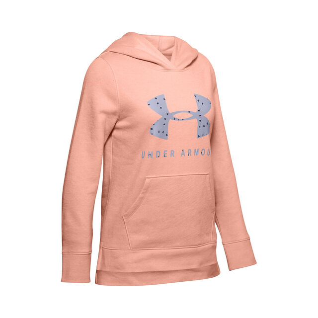 Rival Print Fill Logo Hoody Girls