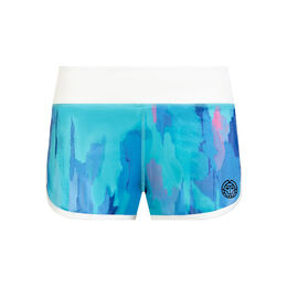 Sua Tech 2in1 Shorts Damen-Wei&szlig;,Hellblau
