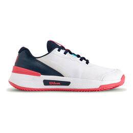 Intrigue Pro Sandplatzschuh Damen-Weiß,Dunkelblau