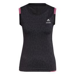 Tapered RM Tank-Top Damen-Schwarz