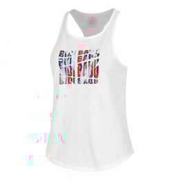 New York 2024 Chill Tank-Top Damen-Wei&szlig;