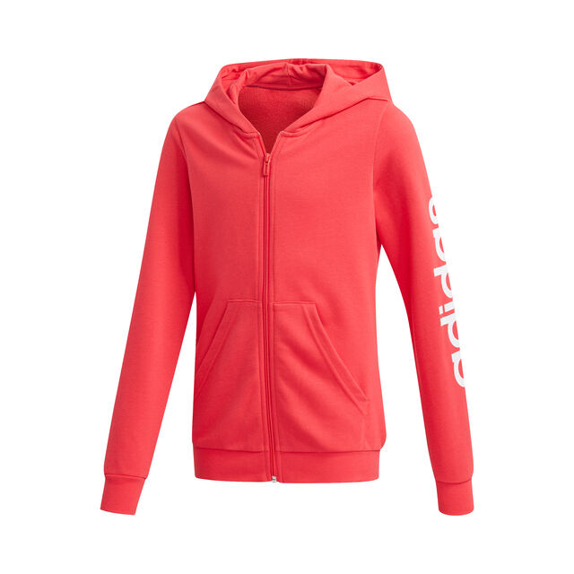Essentials Linear Full-Zip Hoodie Girls