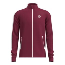 Protected Leafs Trainingsjacke Herren-Weinrot