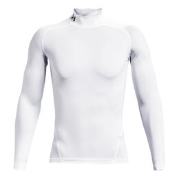 Heatgear Comp Mock Longsleeve Herren-Wei&szlig;