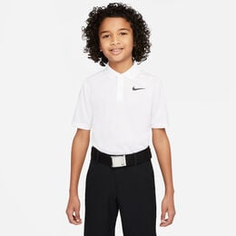 Dri-Fit Victory Polo Jungen-Wei&szlig;,Schwarz