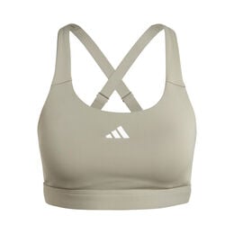 Training High-Support Sport-BH Damen - salbei, 