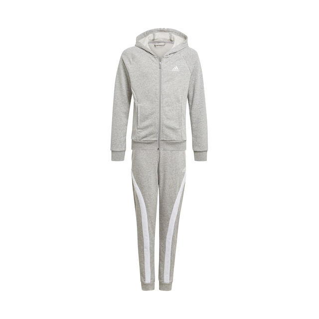 Hooded Cotton Tracksuit Girls