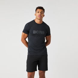 Borg Graphic T-Shirt Herren-Schwarz