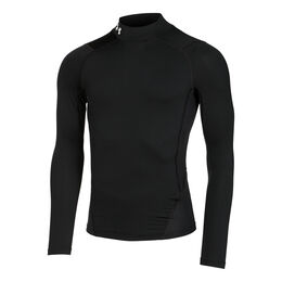 Heatgear Comp Mock Longsleeve Herren-Schwarz