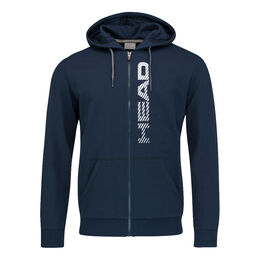 Fynn Sweatjacke Herren - blau, weiß