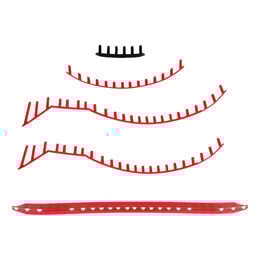 VCORE 98/98L Scarlet Ösenbandset-Schwarz