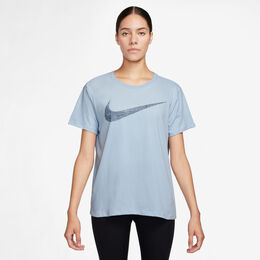 Dri-Fit Slam Short T-Shirt Damen-Blaugrau