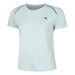 L. T-Shirt Damen-Hellblau