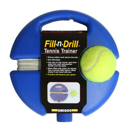 Fill & Drill Tennis-Trainingsger&auml;t-Blau,Gelb