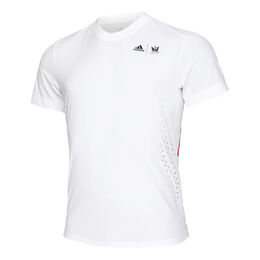 New York Printed T-Shirt Herren - weiß, 