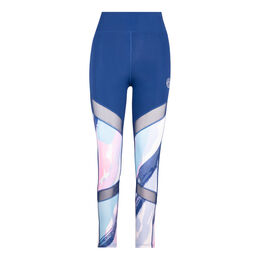 Baina Tech Tight Damen-Weiß,Hellblau