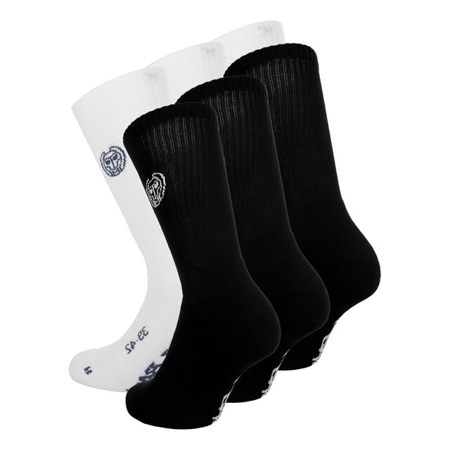 Matayo Crew Tech Socks 6 Pack - black/white