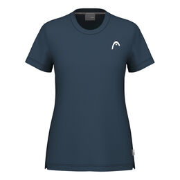 Tie-Break T-Shirt Damen-Dunkelblau