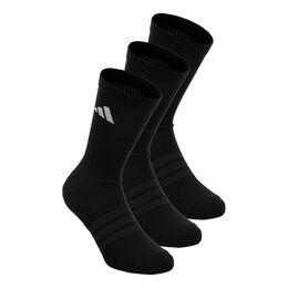 Essentials Crew 3P Tennissocken Unisex-schwarz