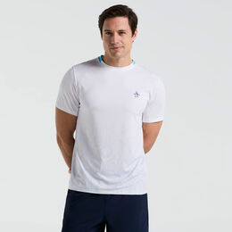 Performance Ombre T-Shirt Herren-Weiß