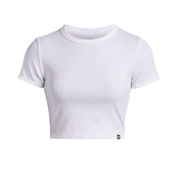 Rival Rib Baby T-Shirt Damen-Weiß