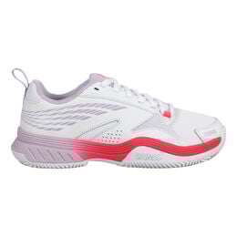 Speedex Sandplatzschuh Damen-Weiß,Orange