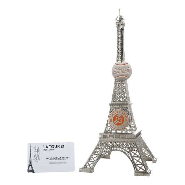 Mini Tour Eiffel Roland Garros (31,5X13X13 CM) Unique