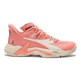 B.Icon 3 Allcourtschuh Damen-Apricot,Weiß