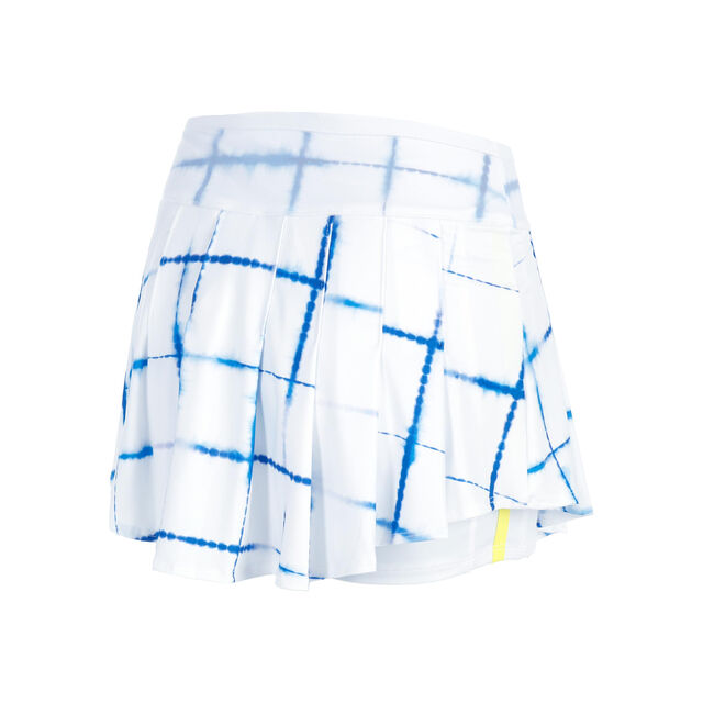 Shibori Plaid Skirt-13.5" 