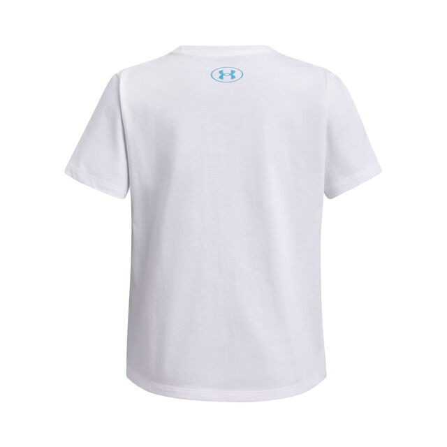 Ua Bubble Wordmark Ss-Wht