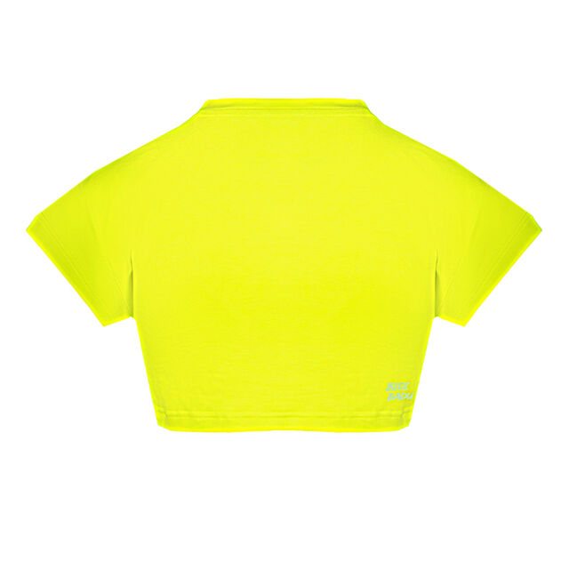 Abdominis Crop Move Tee - black