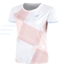 Tech IV D1 T-Shirt Damen-Rosa,Weiß