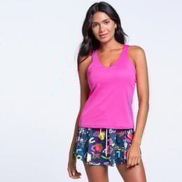 Clubhouse Tank-Top Damen - pink, 