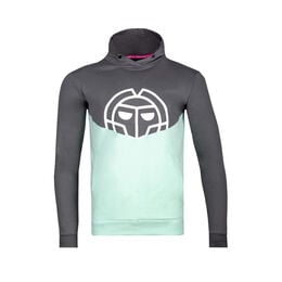 Bassem Lifestyle Hoody Jungen - dunkelgrau, mint